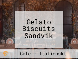 Gelato Biscuits Sandvik