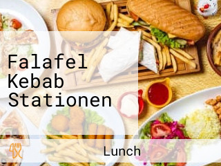 Falafel Kebab Stationen