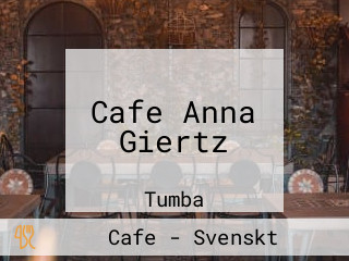 Cafe Anna Giertz