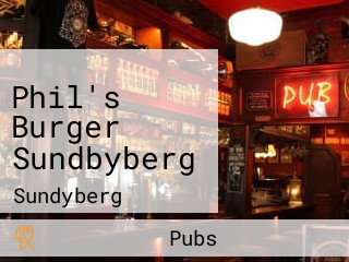 Phil's Burger Sundbyberg