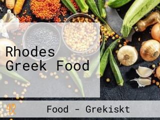 Rhodes Greek Food