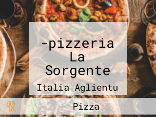 -pizzeria La Sorgente