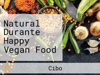 Natural Durante Happy Vegan Food