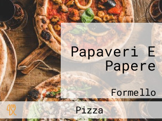 Papaveri E Papere