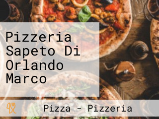 Pizzeria Sapeto Di Orlando Marco