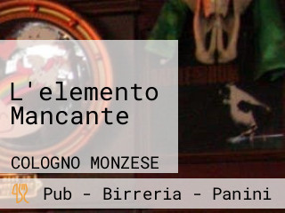 L'elemento Mancante