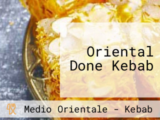 Oriental Done Kebab