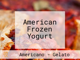 American Frozen Yogurt