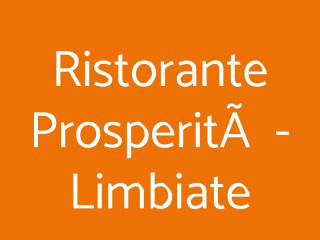 ProsperitÃ  Limbiate