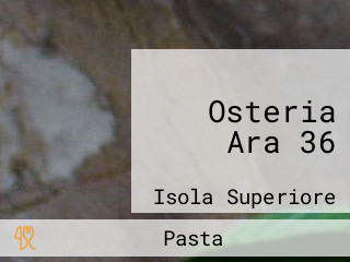 Osteria Ara 36