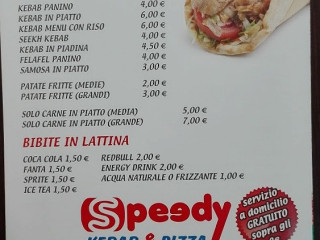 Speedy Kebab Pizza