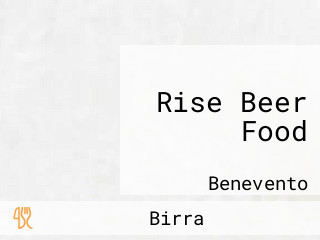 Rise Beer Food