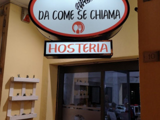 Hosteria Da Come Se Chiama