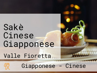 Sakè Cinese Giapponese