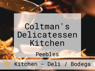 Coltman's Delicatessen Kitchen