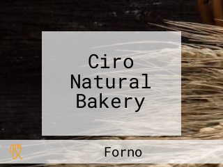 Ciro Natural Bakery