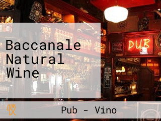 Baccanale Natural Wine