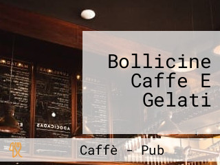 Bollicine Caffe E Gelati