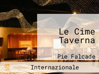 Le Cime Taverna