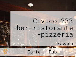 Civico 233 -bar-ristorante -pizzeria