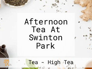 Afternoon Tea At Swinton Park