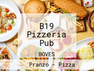 B19 Pizzeria Pub