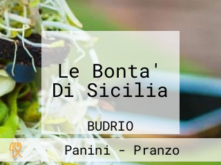 Le Bonta' Di Sicilia