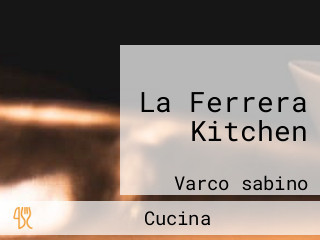 La Ferrera Kitchen