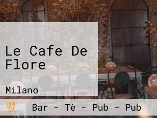 Le Cafe De Flore