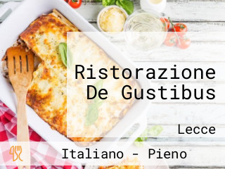 Ristorazione De Gustibus