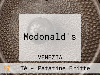 Mcdonald's