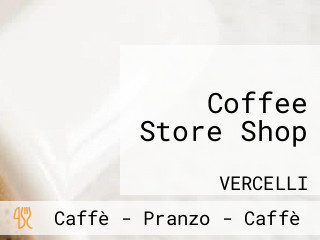 Coffee Store Shop