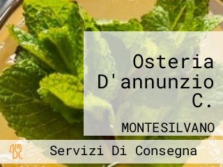 Osteria D'annunzio C.