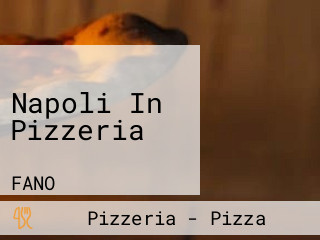 Napoli In Pizzeria