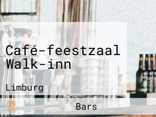 Café-feestzaal Walk-inn