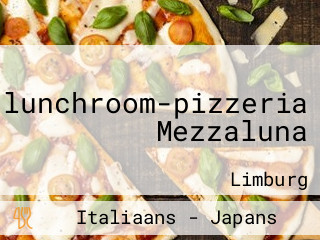 Ijssalon-lunchroom-pizzeria Mezzaluna