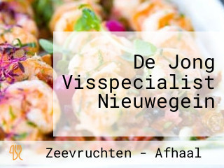 De Jong Visspecialist Nieuwegein