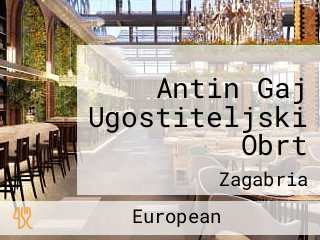 Antin Gaj Ugostiteljski Obrt