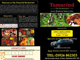 Tamarind Indian And Takeaway