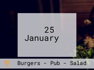 ‪25 January ‬