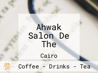 Ahwak Salon De The