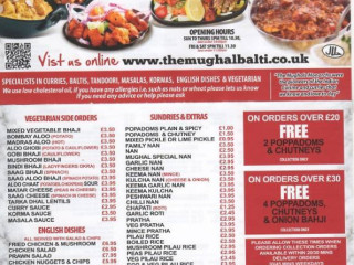 The Mughal Indian Balti