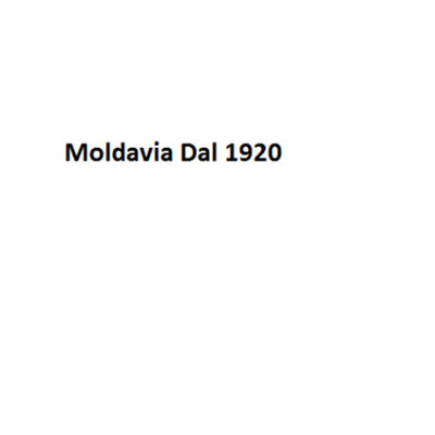 Moldavia Dal 1920