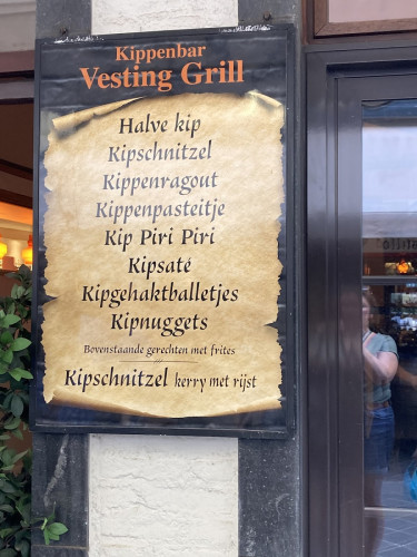 Kippenbar Vesting Grill