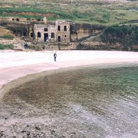 Pizzo Calabro-spiaggia Chiesa Di Piedigrotta