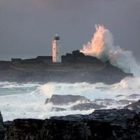 Godrevy Beach, Cornwall de Carnmenellis Carte