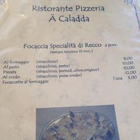 Pizzeria'a' Caladda